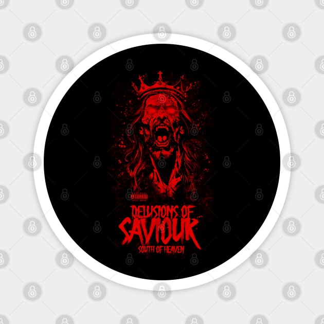 DELUSIONS OF SAVIOUR Magnet by artslaves